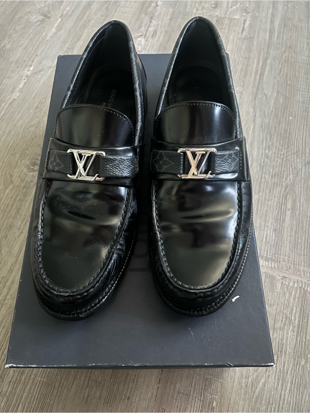Louis Vuitton Major Loafers Black Men’s